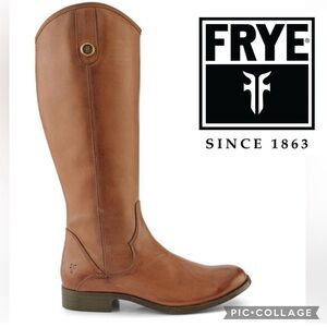 Frye Marissa Medallion Tall Boot NWT {Cognac} 7
